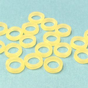 Folding Half Dollar Rubber Bands (Package of 20)