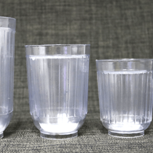 diminishing milk glasses (multum in parvo) by mr. magic