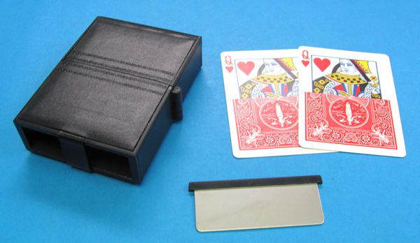 ULTIMATE 3 CARD MONTE GIMMICK BICYCLE RED BACK CARDS COMEDY 2 EASY MAGIC  TRICK