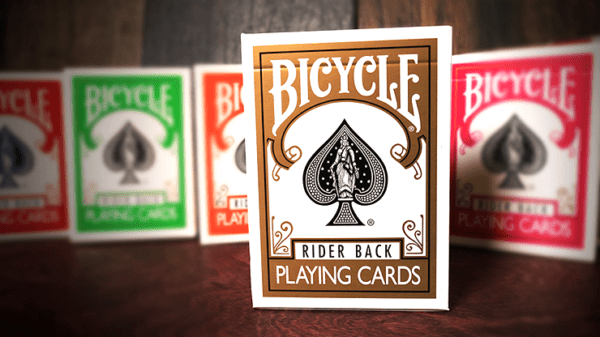 bicycle gold playing cards