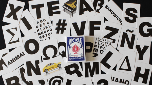 bicycle special letter deck (blue)