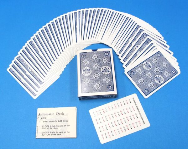 deland's automatic playing cards