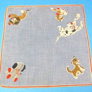 animals theme handkerchief