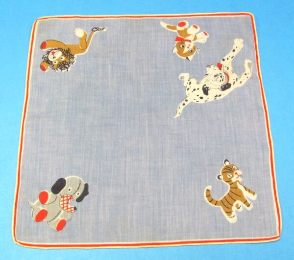 animals theme handkerchief