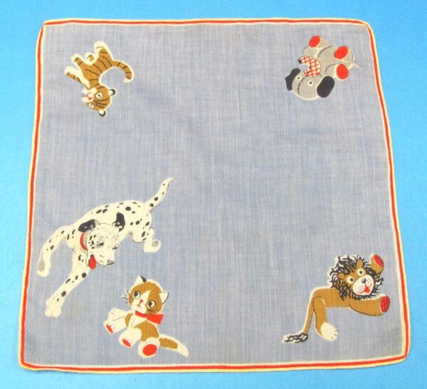 animals theme handkerchief