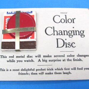 color changing disc (vintage adams)