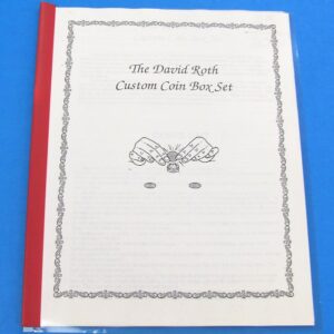 david roth custom coin box set instructions only