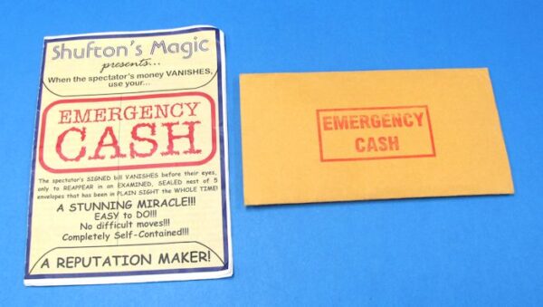 emergency cash by steve shufton