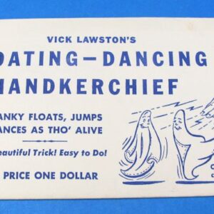 vintage floating dancing handkerchief (vick lawston)