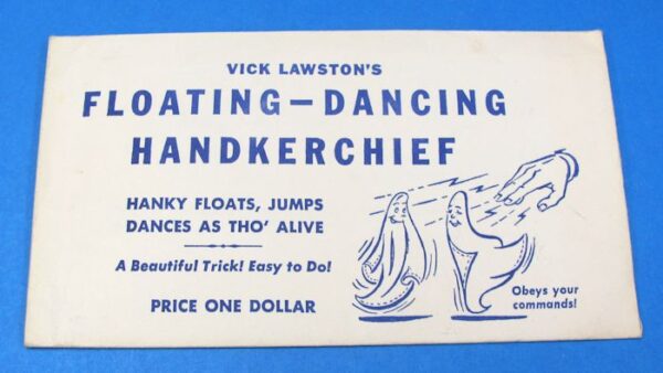 vintage floating dancing handkerchief (vick lawston)