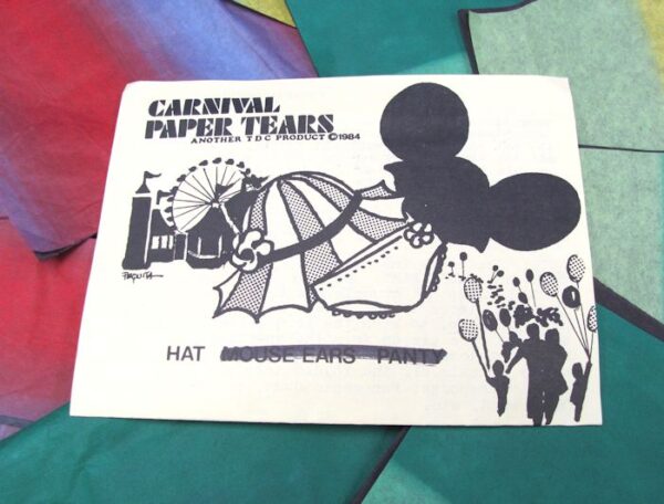 hat carnival paper tears (tdc products)