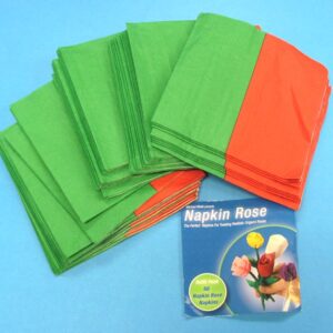 napkin rose opened refill pack of 44