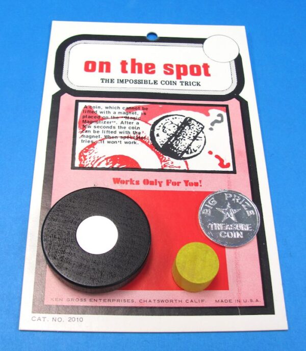 on the spot impossible coin trick (vintage) type 2