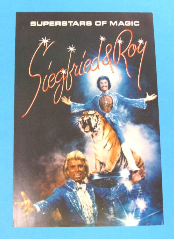 2 siegfried & roy advertisements