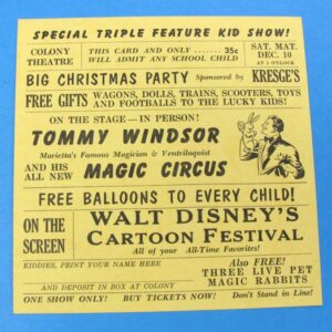 vintage tommy windsor advertisement