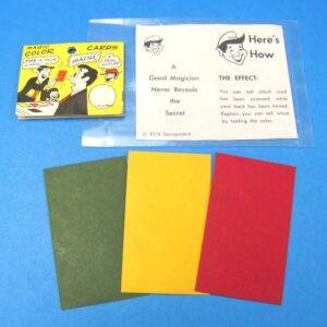magic color cards (vintage fun inc.)