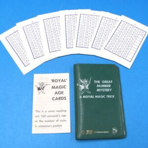 royal magic age cards number mystery green case