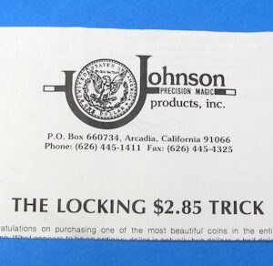 instructions for johnson's locking 2.85 trick