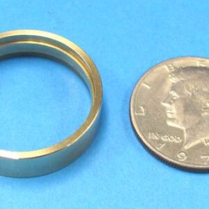 brass bang ring for half dollar (johnson)