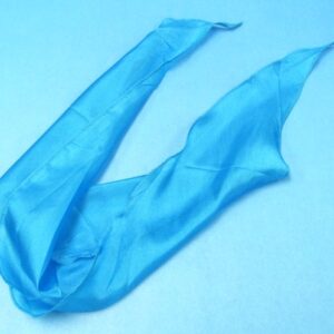 18 inch diamond cut silk – light blue