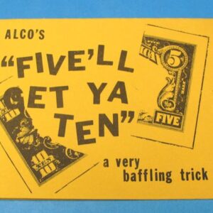 five'll get ya ten (al cohen)