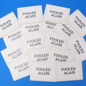 vintage fooled and fooled again cards lot of 17