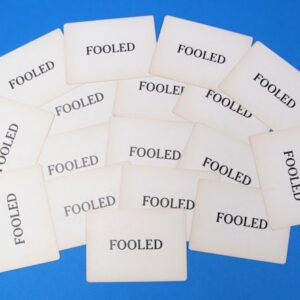 vintage fooled and fooled again cards lot of 17