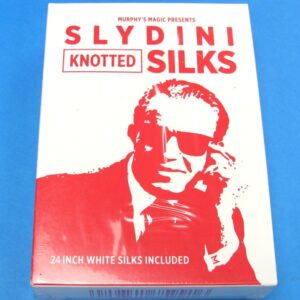 slydini's knotted silks white 24 inch