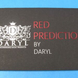 the red prediction (daryl)