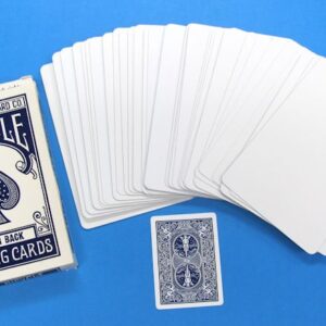 38 jumbo bicycle blank face cards