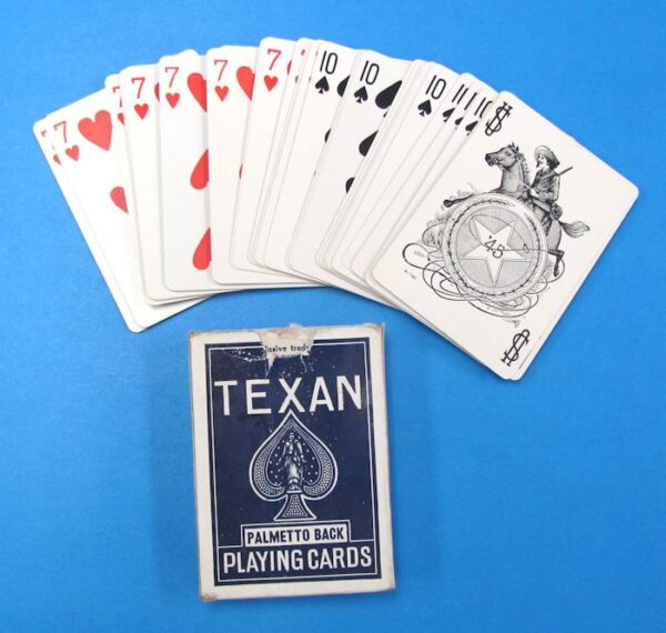 45 texan two way forcing deck 7h and 10s