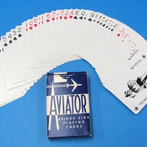 aviator bridge size playing cards case #1