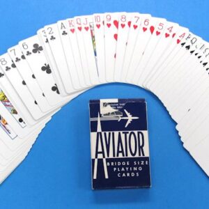 aviator bridge size playing cards case 3