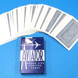 aviator bridge size playing cards pre owned