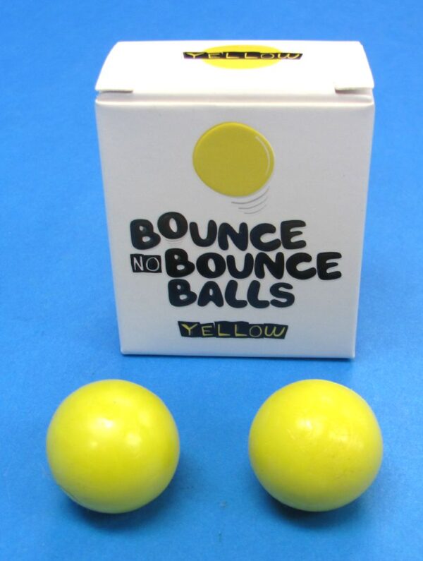 bounce no bounce balls yellow