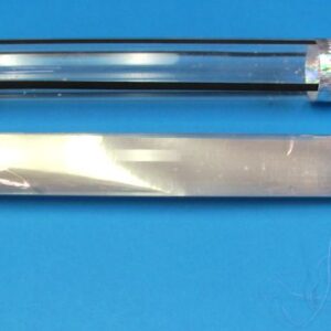 clear tube with mirror tube insert with elastic pull attached