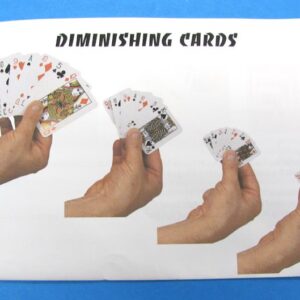 diminishing cards (joker magic)