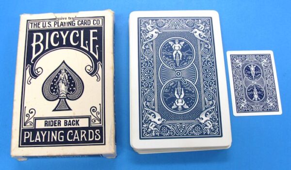 jumbo blue bicycle mental photography deck (pre owned)