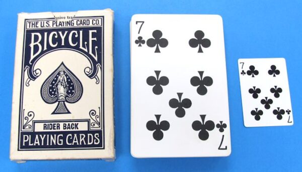 jumbo blue bicycle mental photography deck (pre owned)