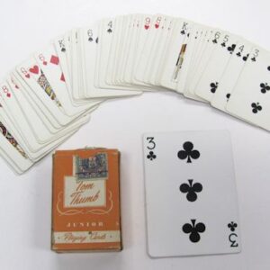 miniature cards with duck backs