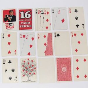 39 misc. trick cards from marshall brodien's magic set