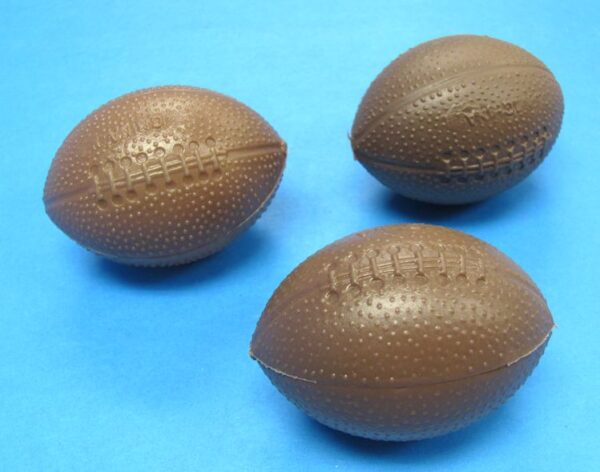 sport balls brown set of 3