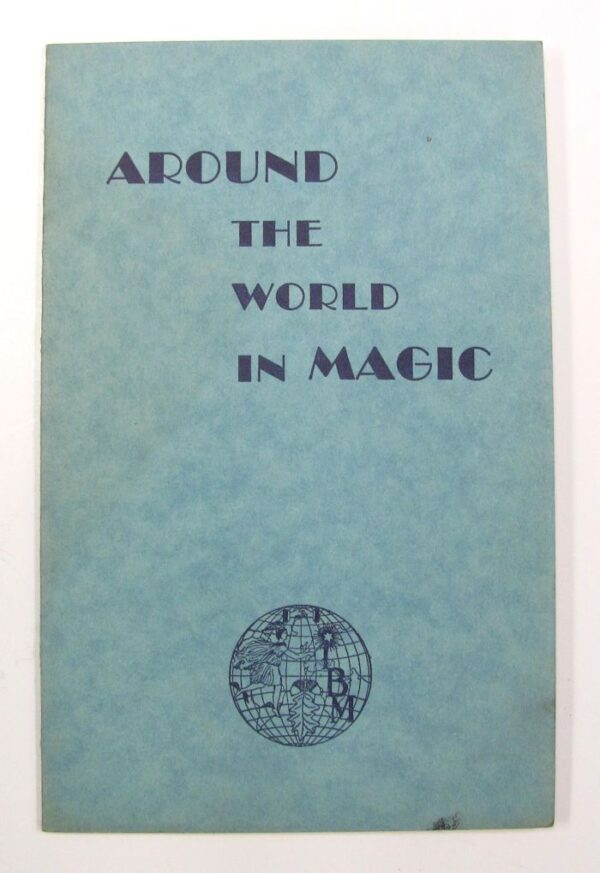 ted heuber "around the world in magic" advertisement