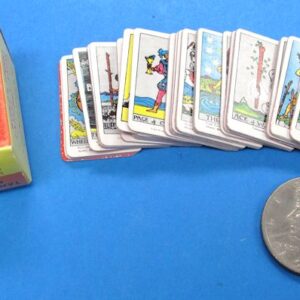 world's tiniest tarot card set (nos)