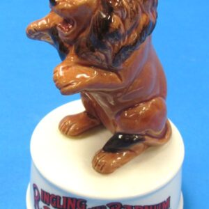 ringling bros. and barnum & bailey circus ceramic lion figurine