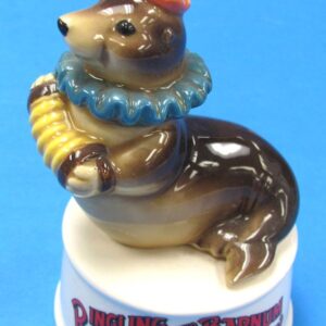 ringling bros. and barnum & bailey circus ceramic seal figurine