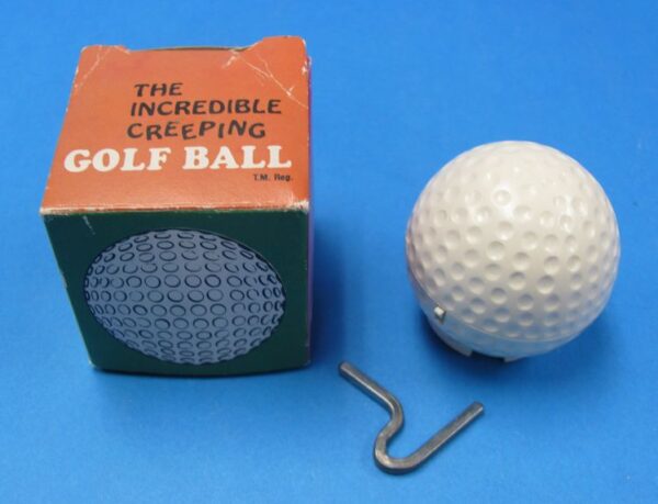 vintage japanese the incredible creeping golf ball