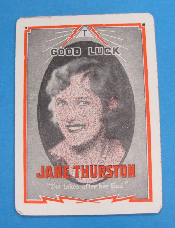 original thurston throw card