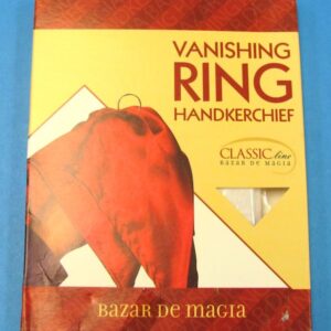 vanishing ring handkerchief white (bazar de magia)