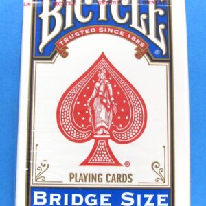 bicycle bridge size cards blue